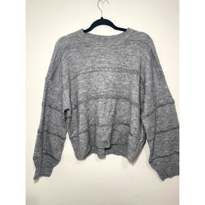 Splendid Rae Sequin Sweater‎ Size L  Soft Alpaca Wool Blend Sparkly NWT Holiday